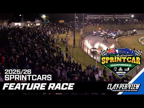 Sprintcars | Australian Title 2025/26 - Borderline - 31st Jan 2026 | Clay-Per-View