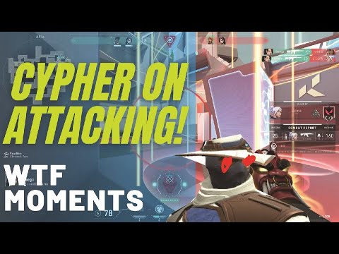 HOW TO ATTACK WITH CYPHER!- VALORANT GAMEPLAY FUNNY MOMENTS