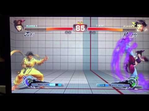 WNF Super Street Fighter 4 AE Team Seaslug (Makoto) vs Vynarra (Juri)