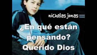 Nicholas Jonas- Dear God (traducción en español)