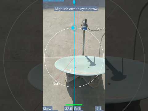 nss 6 satellite Finder #satellite #finder #shorts