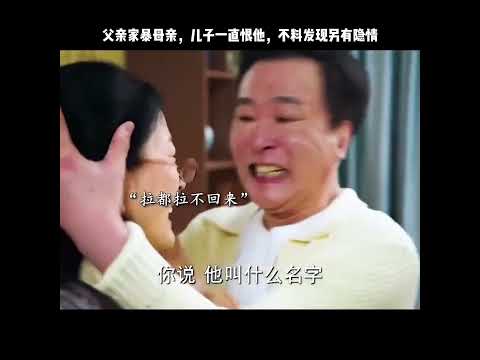 父亲家暴母亲，儿子一直恨他，不料发现另有隐情