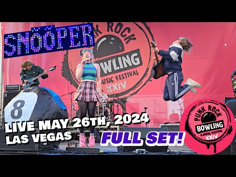 SNOOPER - Live 5/26/24 - FULL SET - Punk Rock Bowling - Las Vegas, NV