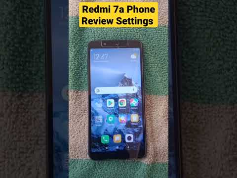 Redmi 7a Settings Review #shortvideo #viral