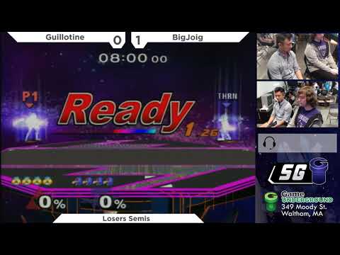 SG 21.5 SSBM - Guillotine (Sheik) vs. BigJoig (Falco) - Melee LSF