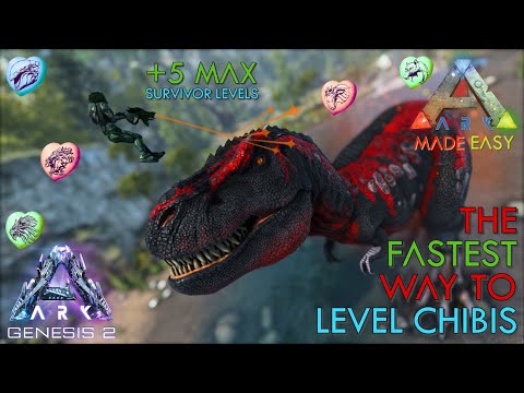 🆕 The Fastest Way to Level Chibi Pets | Genesis Part 2 | ARK: Made Easy