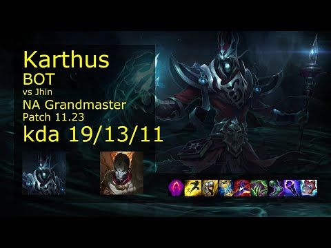 Rank 2 NA Karthus: Bot vs Jhin