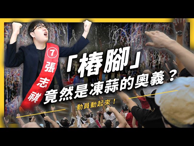 臺灣選舉必勝公式竟然是樁腳？把這條腿給接上，躺著選也會上？《生難字彙大辭海》EP 025| 志祺七七