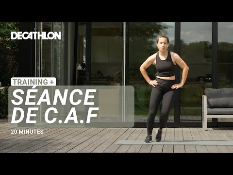 SÉANCE - 20 minutes de CAF (Cuisse/Abdos/Fessiers) pour se raffermir ! 💪 | Decathlon Training +
