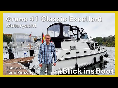 Gruno 41 Classic Excellent | Motoryacht | Bootsbesichtigung