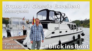 Gruno 41 Classic Excellent | Motoryacht | Bootsbesichtigung