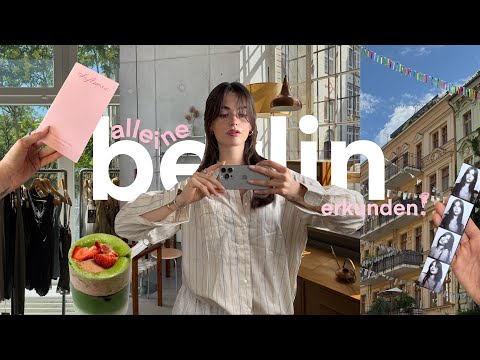 Exploring Berlin alone🤍beautiful places, the best cafes & vintage shops☕️