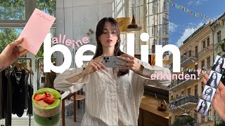 Alleine Berlin erkunden🤍schöne Orte, die besten Cafés & Vintage-Shops☕️