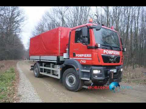 Dorohoi News - Exercitiu in padurea Gorovei! Accident aviatic, incendiu si turisti rataciti