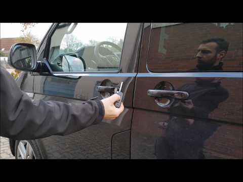 VW T6 "Öffnen" ohne Schlüssel Kfz Diebstahl ohne Alarmanlage