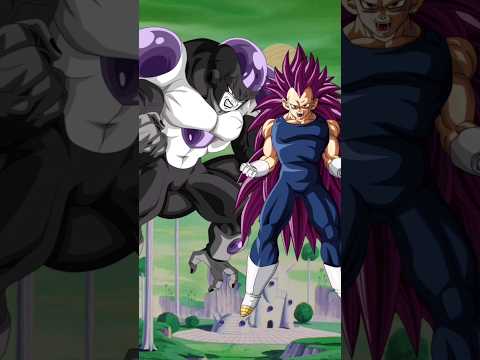 Black Frieza vs Vegeta ultra ego 3 || who is strongest #dbz #dbs #sdbh #animeworld
