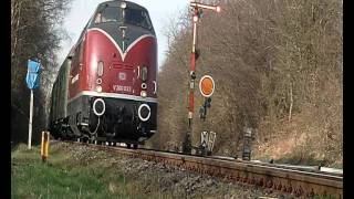 preview picture of video 'Marschbahn Hemmingstedt V 200 033'