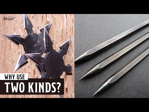 How NINJA STARS Were Actually Used