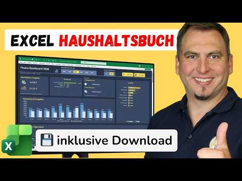 Excel-Haushaltsbuch: Saubere Methode, die sogar in Excel 2016 läuft