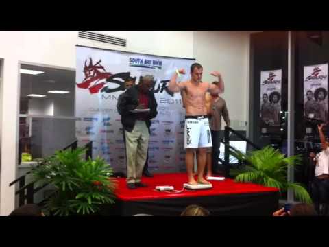 Gareth Joseph SamuraiProMMA Weigh In