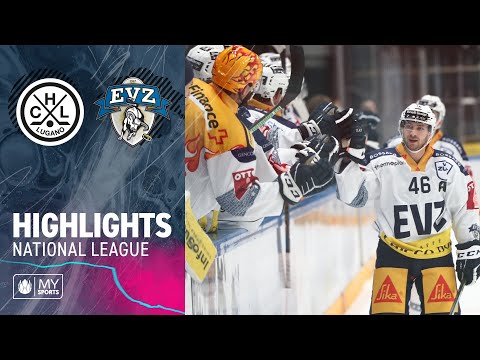 Lugano vs. Zug 2:6 – Highlights National League