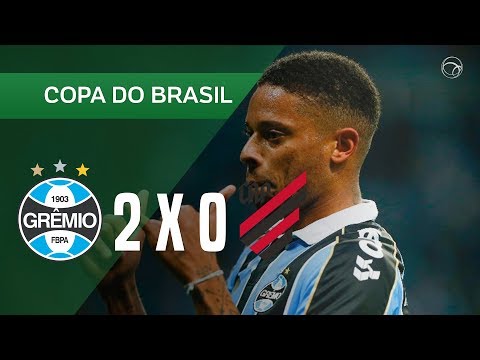 GRÊMIO 2 X 0 ATHLETICO - GOLS - 14/08 - COPA DO BRASIL 2019