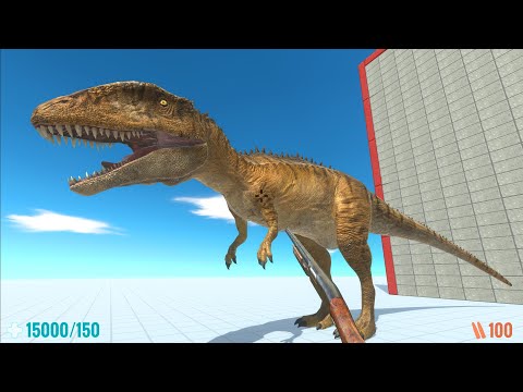 fps avatar vs all dinosaurs - Animal Revolt Battle Simulator