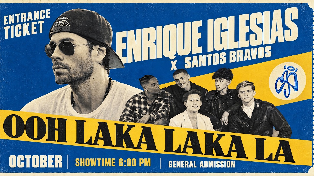 ENRIQUE IGLESIAS, SANTOS BRAVOS - Ooh Laka Laka La (Music Video)