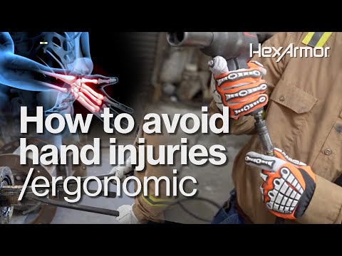 Ergonomic hand injury prevention — Hand safety awareness by HexArmor®