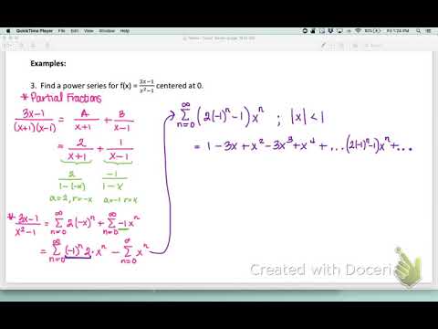 9.4 Operations with Power Series (BC)