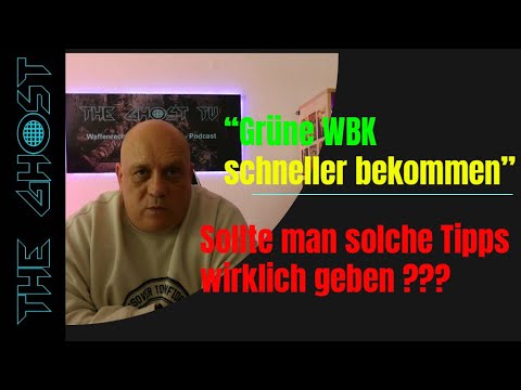 "Grüne WBK schneller bekommen" - SOLLTE MAN SOLCHE TIPPS WIRKLICH GEBEN???