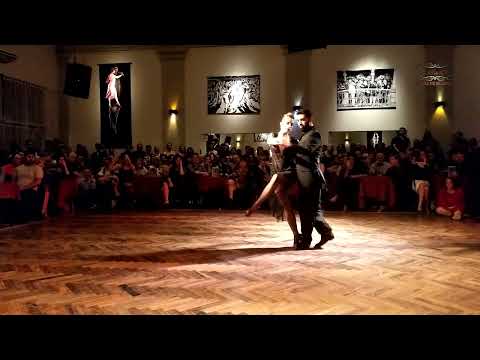 Baile de tango con orquesta, Jimena Hoeffner, Fenando Carrasco, Los Herederos del Compás