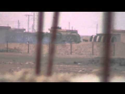 رصد تدمير عربة شيلكا داخل اللواء 113 في ريف دير الزور من قبل كتيبة أحرار الطيانة وكتيبة المهاجرين