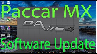 Paccar MX 13 software update with Davie 4