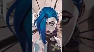 #arcane #jinx #art #drawing #artwork #procreate #sketch #rendering #timelapse #enemy #draw #process