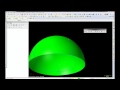 Mastercam X7 Surface Tennis Ball
