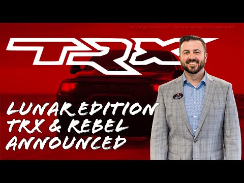 Ram TRX and Rebel Lunar Edition announced