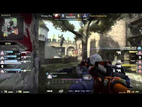 Ustilo Amazing ACE With Tec-9 - Immunity vs Virtus.Pro 20.08.15