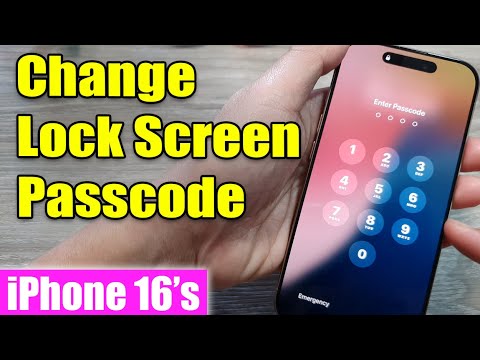 iPhone 16/16 Pro Max: How to Change Lock Screen Passcode