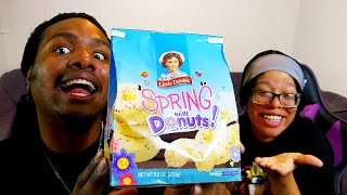 Little Debbie Spring Mini Donuts Food Review!