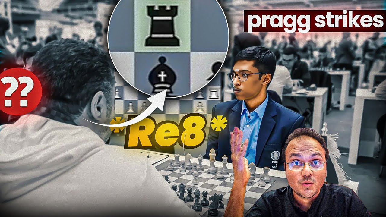 Praggnanandhaa's fabulous first game at the Chess Olympiad 2024 | Pragg vs Tissir