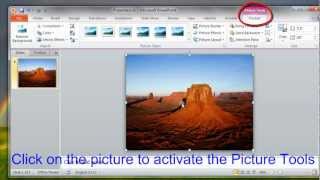 PowerPoint 2010 Tips - How to Compress Photo Size and Increase Image Resolution in PowerPoint 2010