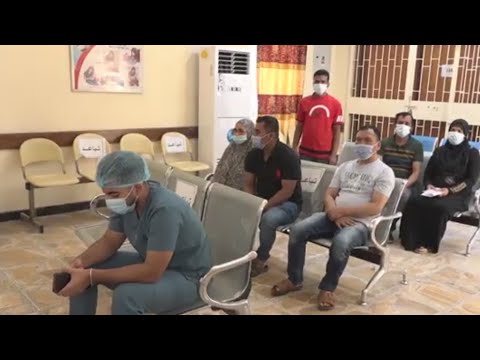 ريبورتاج العراق اللقاح ضد فيروس كورونا متاح لمن يرغب في تلقي الجرعات