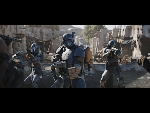 Mandalorians vs Gorian Shard Pirates part 2 - The Mandalorian Season Three (2023)