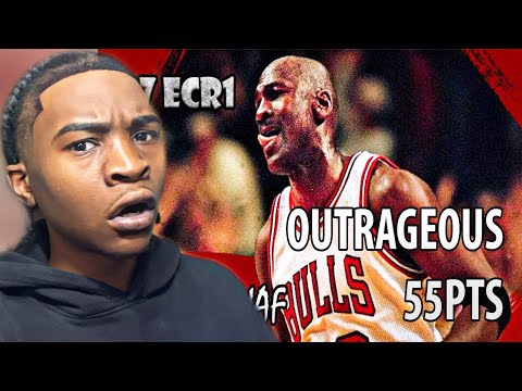 LeBron Fan Reacting To Michael Jordan Highlights 1997..