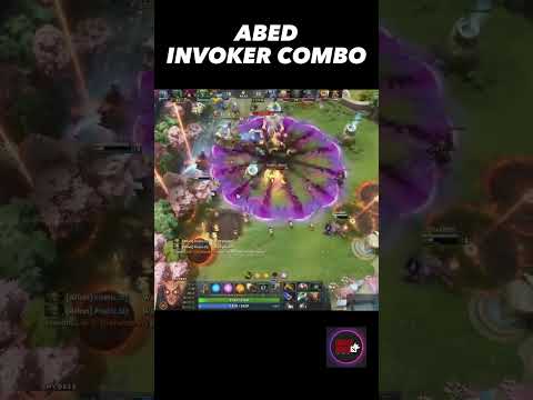 Dota 2 Highlights - Abed Invoker Combo Cataclysm #shorts