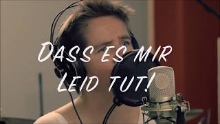 &quot;Das es dir leid tut &quot; Drum und Sing Cover Version für meine Schwester