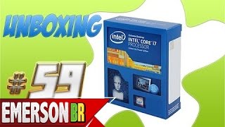 Video thumbnail for Unboxing - Processador Intel Core i7-4930K 3.4GHz 12MB cache LGA 2011 Ivy Bridge-E - #59 EmersonBR by EmersonBR