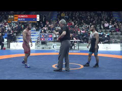 BRONZE GR - 63 kg: D. ISLAMOV (MDA) v. R. BILICI (TUR)
