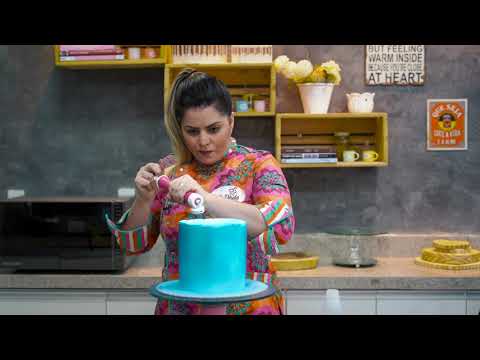 How to Airbrush Your Cake With HOBBYCOR - Add Color WITHOUT Food Coloring in Your Icing